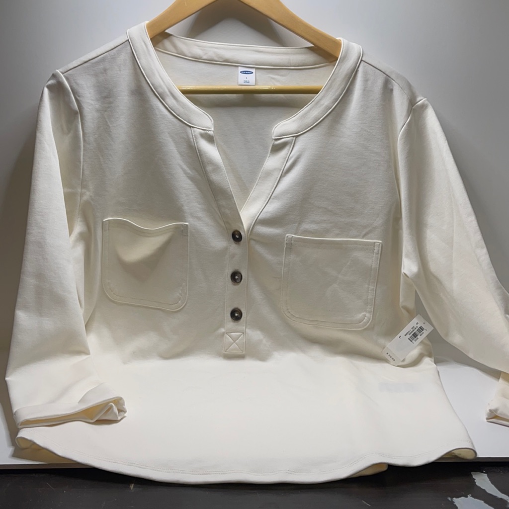 New Old Navy Large Cream Blouse